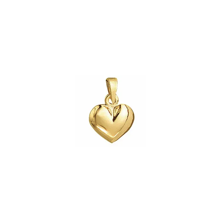 10 x 12 mm Aagaard hjerte anheng i 8 karat