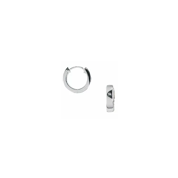 12 mm Aagaard creol i sølv