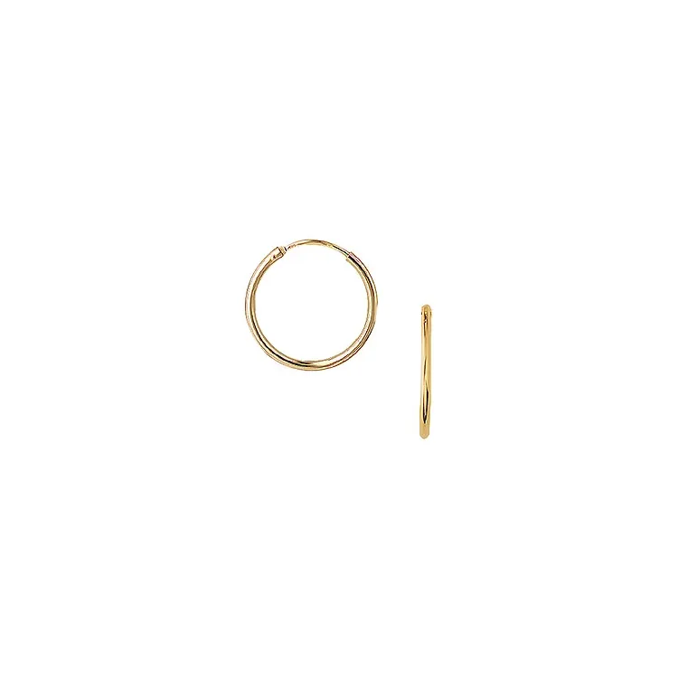18 mm Aagaard creol i 8 karat