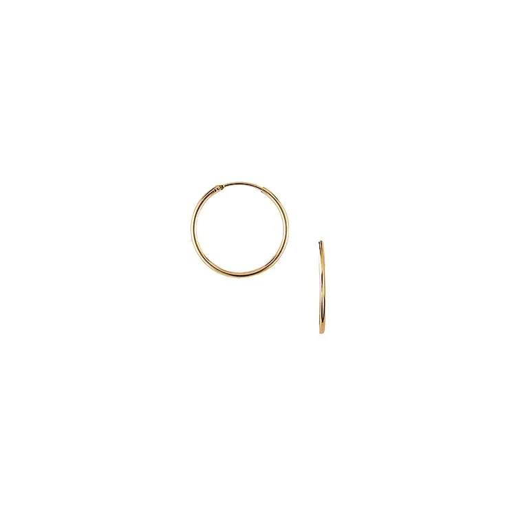 25 mm Aagaard creol i 8 karat