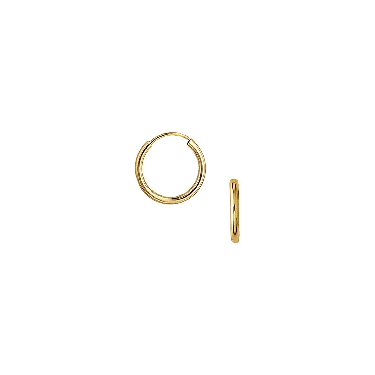 16 mm Aagaard creol i 14 karat gull