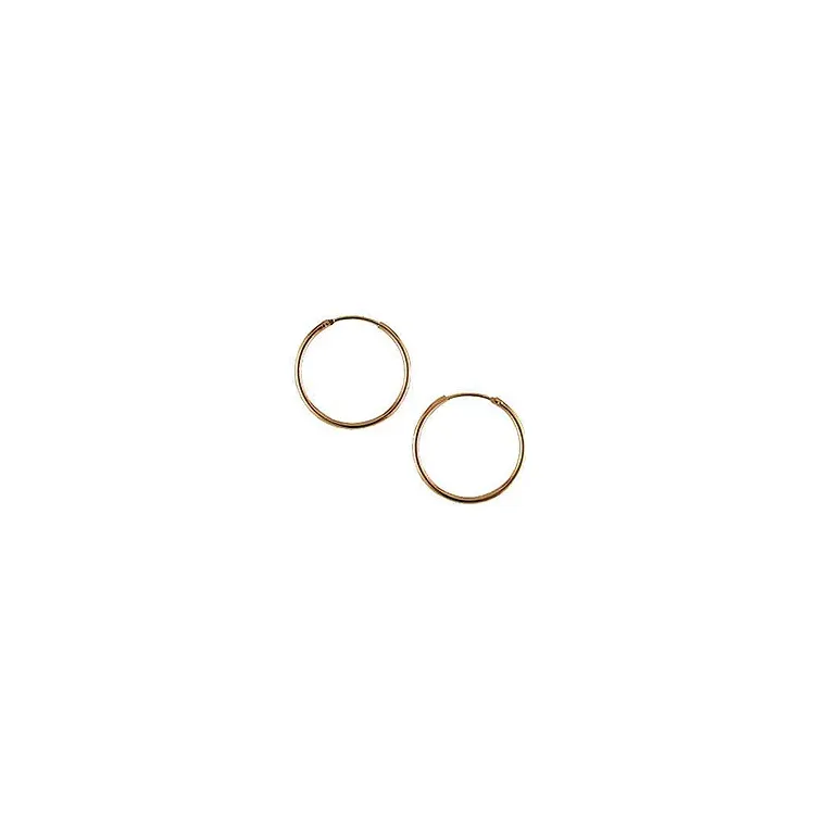 25 mm Aagaard creol i 14 karat gull