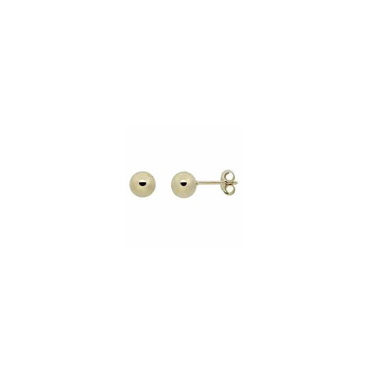 6 mm Støvring Design kule øredobber i 8 karat