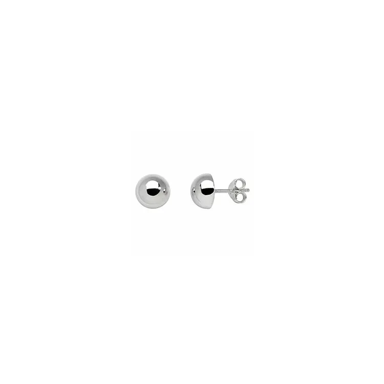 8 mm Støvring Design øredobber i sølv