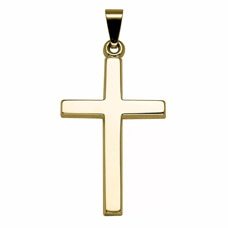 kolleksjonsprøve Støvring Design kors anheng i 14 karat gull