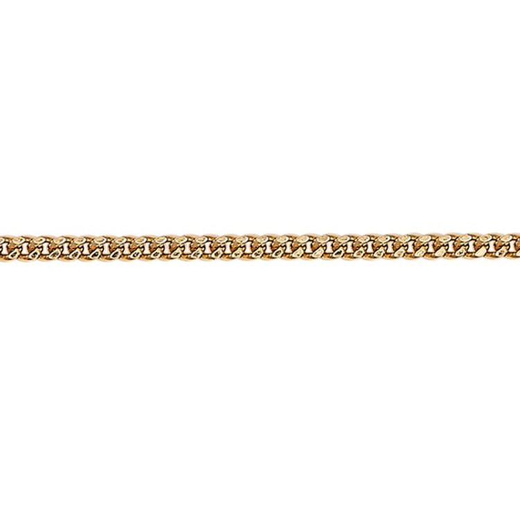 Siersbøl panserarmbånd i 9 karat gull