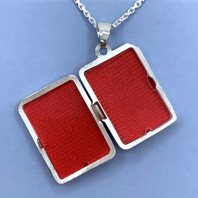 medaljong i sølv