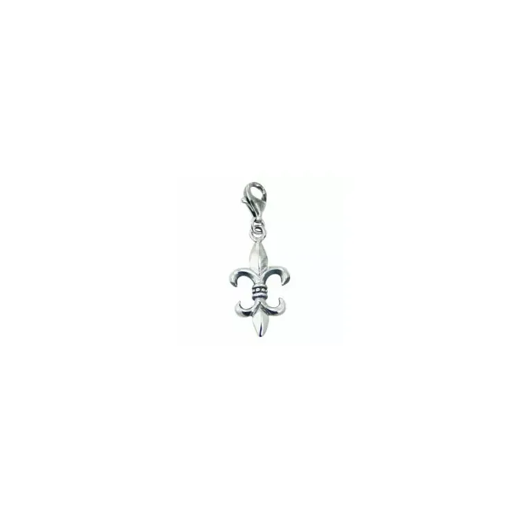 Elegant charm i sølv 
