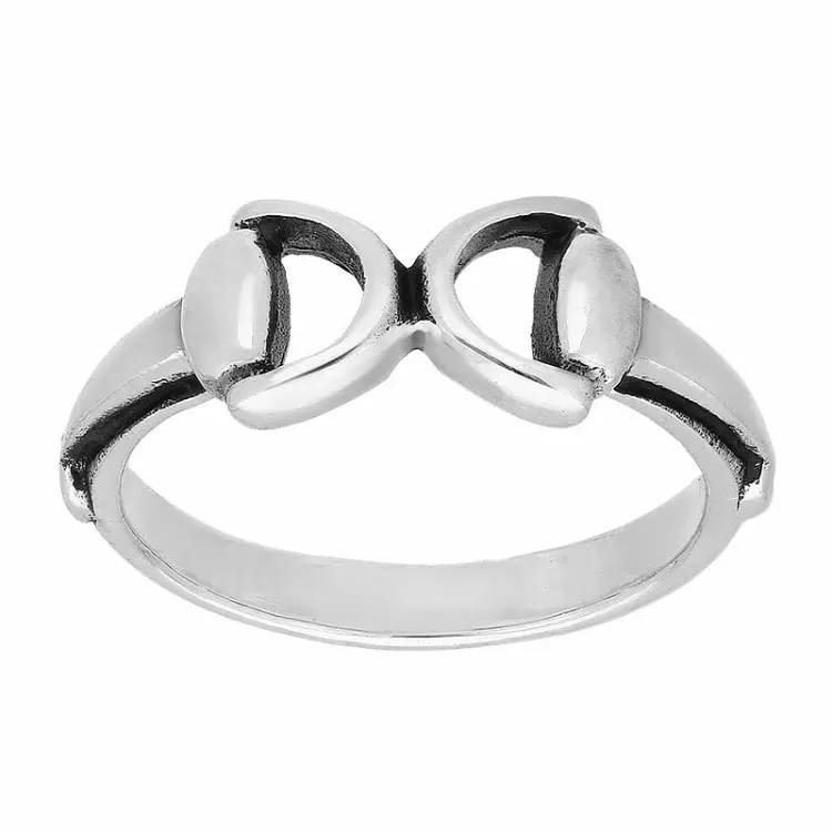 bissel ring i sølv