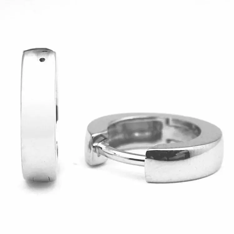 11 mm creol i sølv
