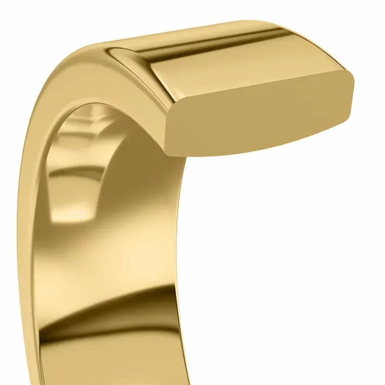3 og 5 mm gifteringer i 9 karat gull - par