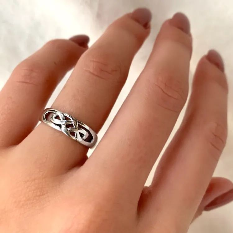 ring i sølv