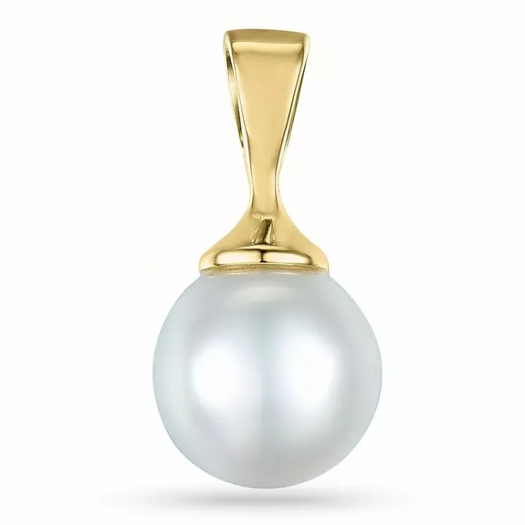 Perle anheng i 9 karat gull
