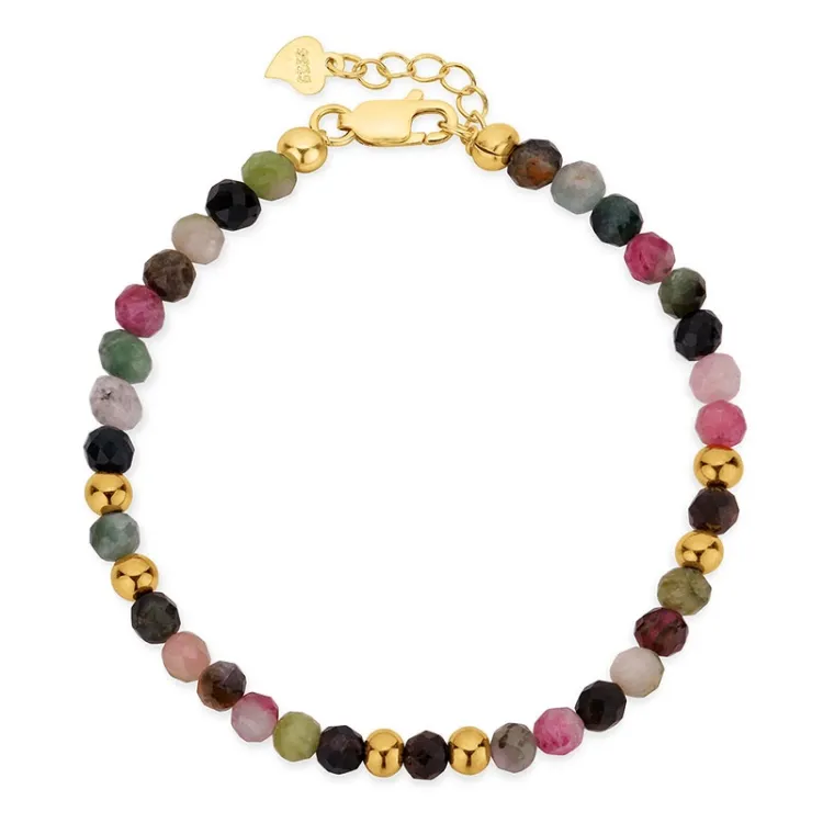 armbånd med turmalin - Loom Stones