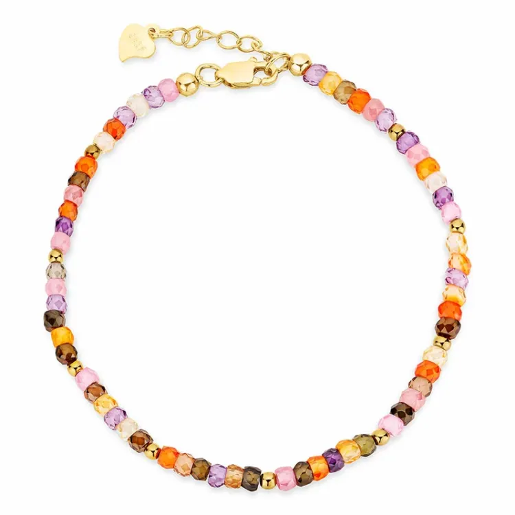 multifargede armbånd med stein - Loom Stones