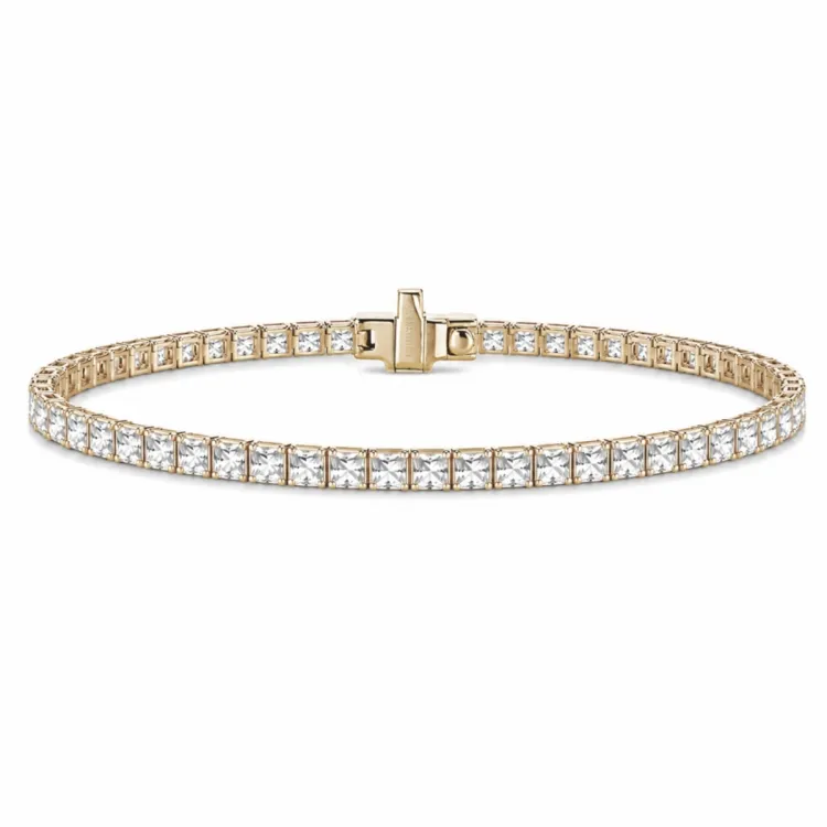 tennisarmbånd 3,14 ct i 14 karat gull