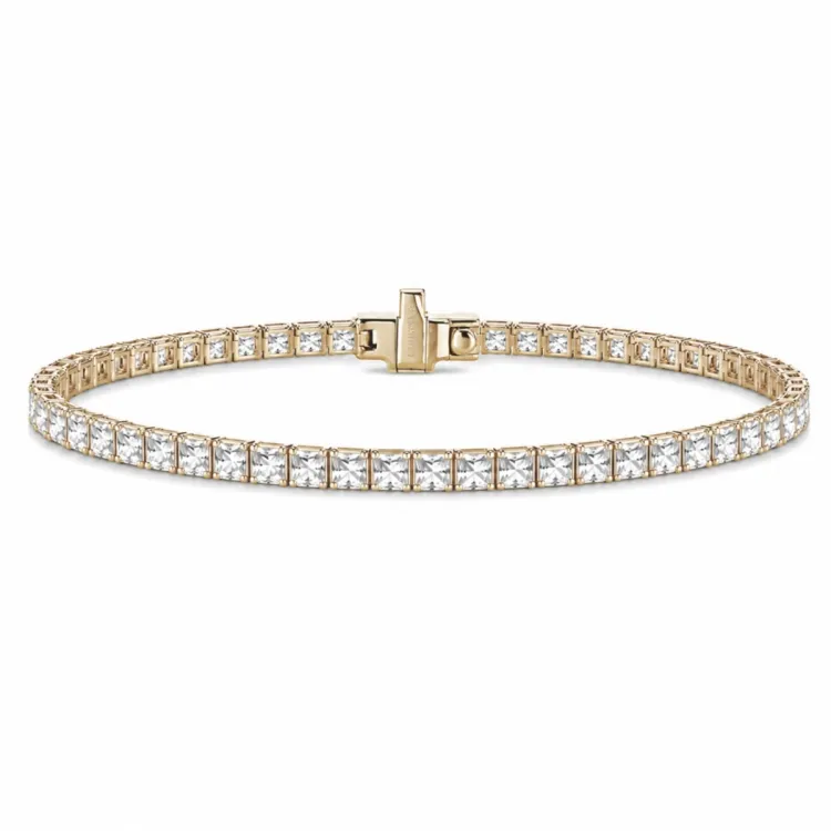 tennisarmbånd 3,00 ct i 14 karat gull