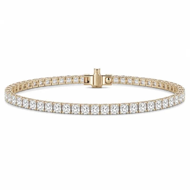tennisarmbånd 4,64 ct i 14 karat gull