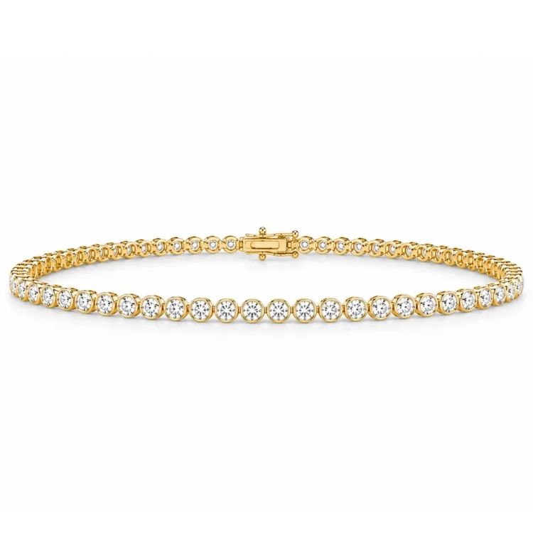 armbånd i 14 karat gull