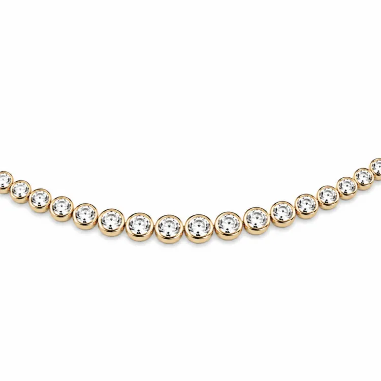 45 cm halskjede med anheng i 14 karat gull 6,02 ct