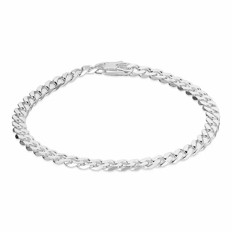 panserarmbånd i sølv x 5 mm