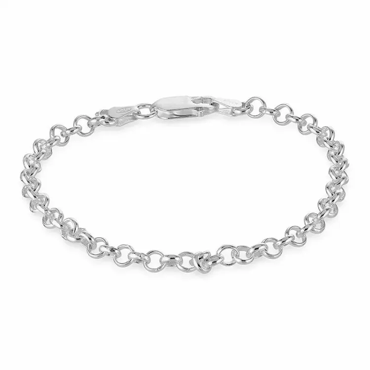 kule armbånd i sølv x 3,7 mm