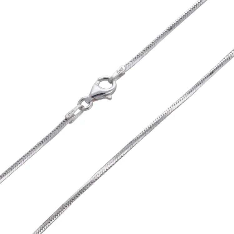 slangehalskjede i sølv 42 cm x 1,4 mm