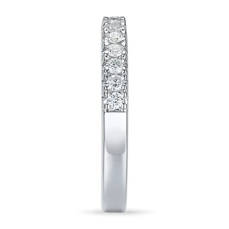 Diamant alliansering i 14 karat hvitt gull 0,25 ct