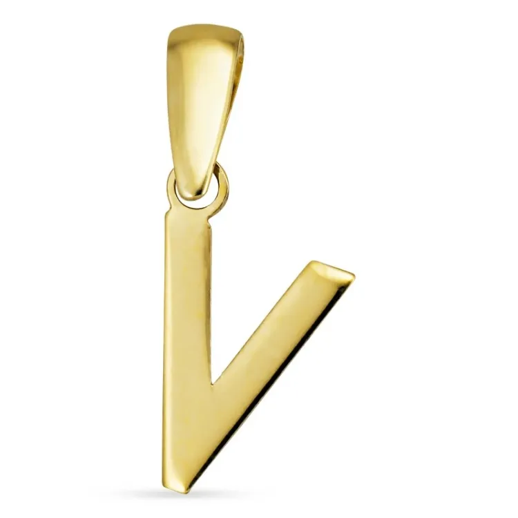 bokstav v anheng i 8 karat - My Letter