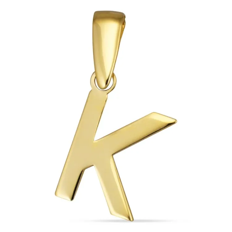 bokstav k anheng i 8 karat - My Letter