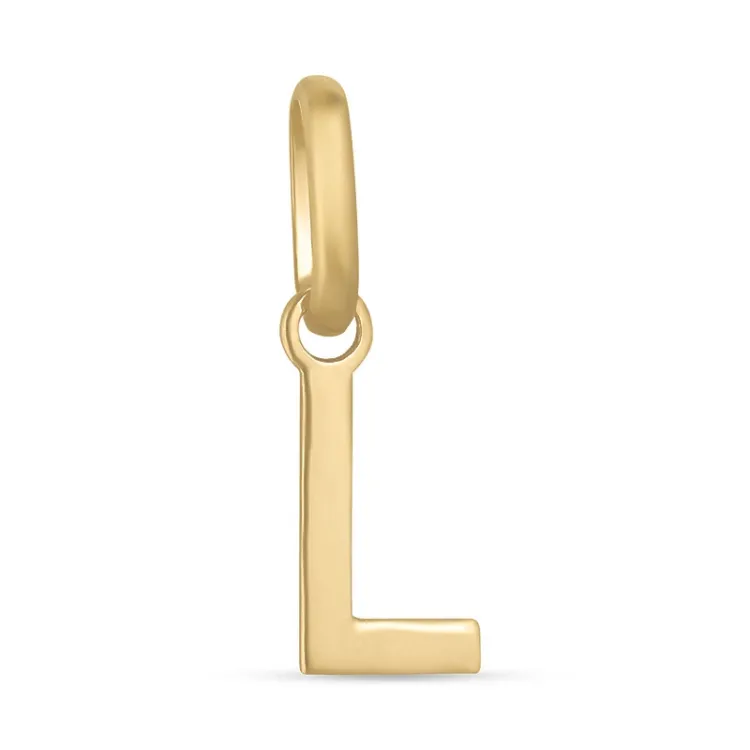 bokstav l anheng i 8 karat - My Letter