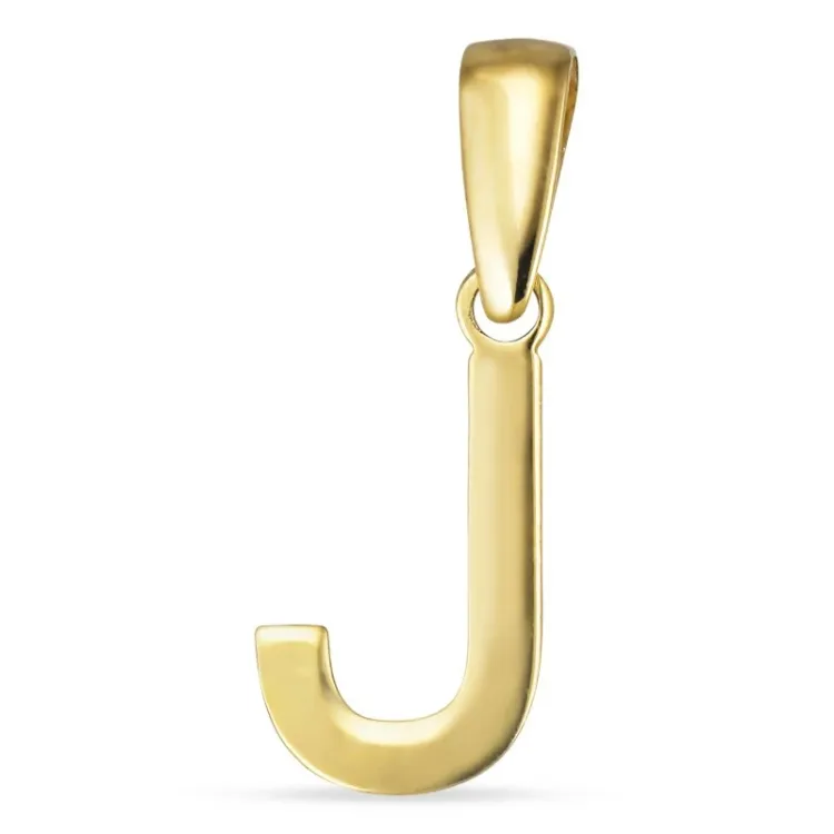 bokstav j anheng i 8 karat - My Letter