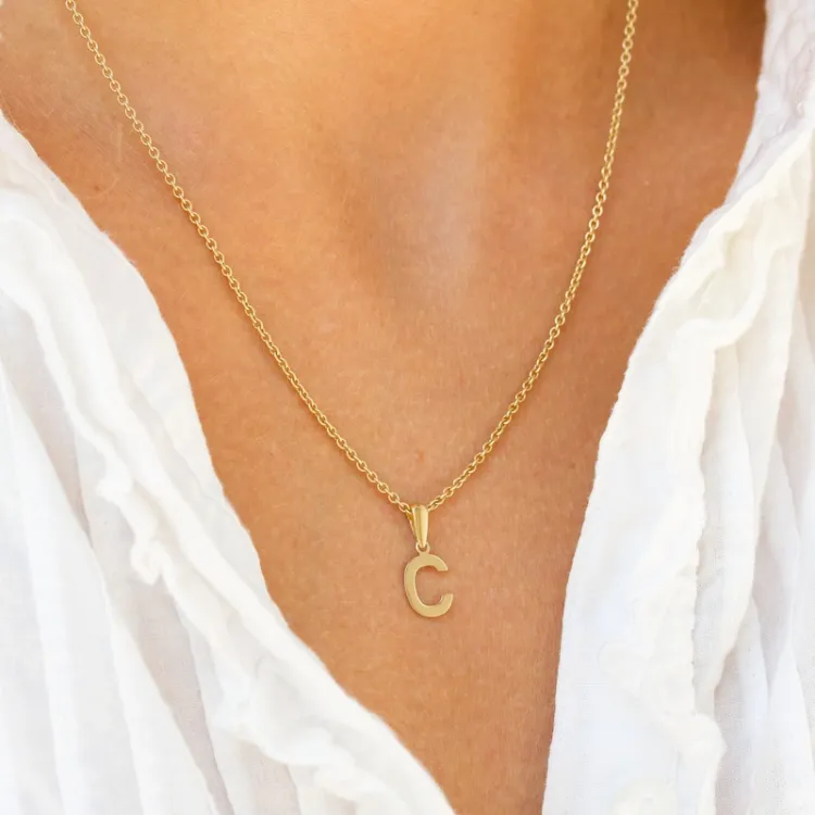 bokstav c anheng i 8 karat - My Letter