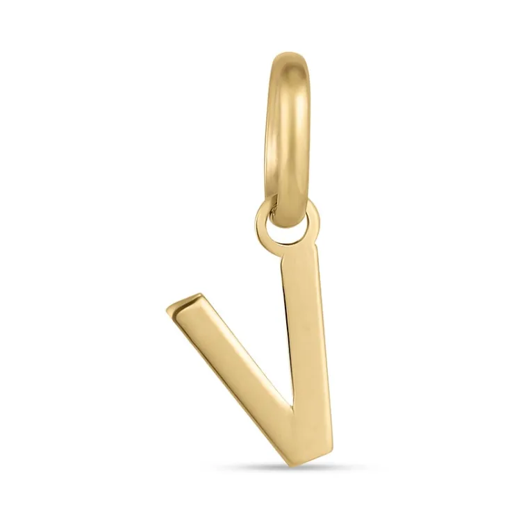 bokstav v anheng i 8 karat - My Letter