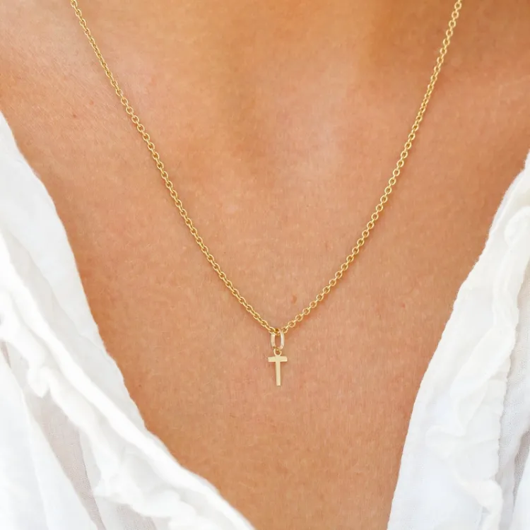 bokstav t anheng i 8 karat - My Letter