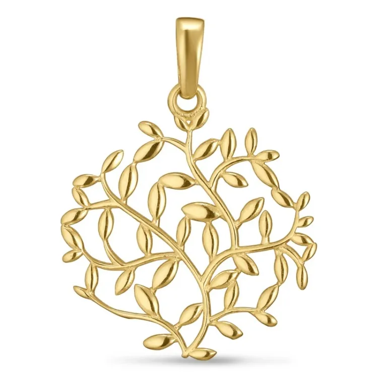 blad anheng i 9 karat gull - Gold Collection