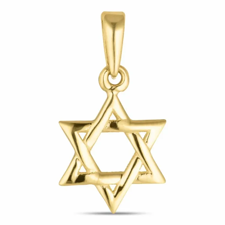 davidstjerne anheng i 8 karat - Gold Collection