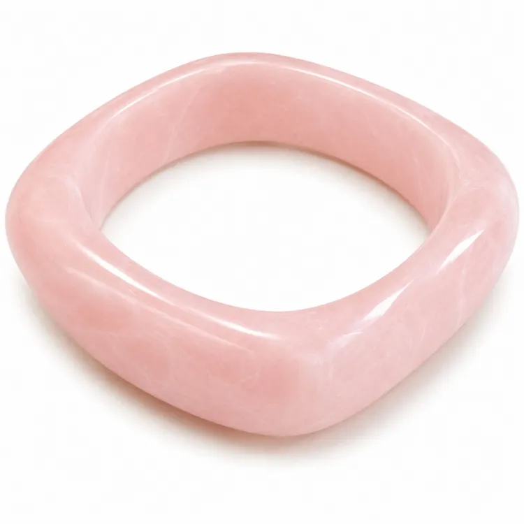rosa bangle i resin - AURA