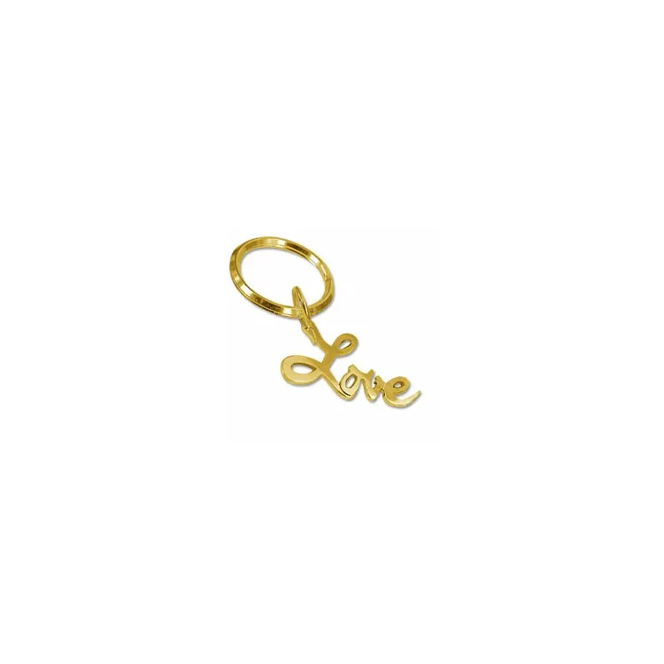Love nøkkelring i metall
