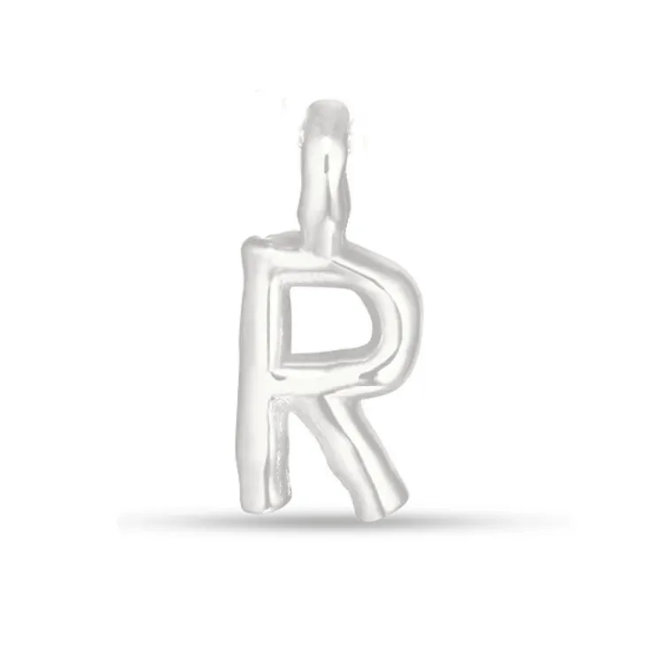 bokstav r anheng i sølv - My Letter