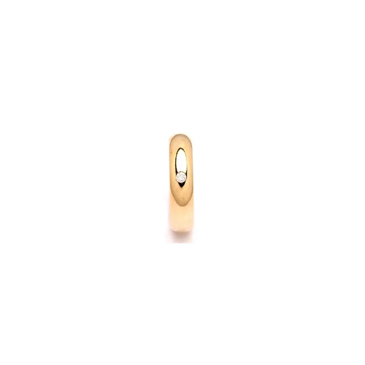 Giftering i 9 karat gull 0,05 ct