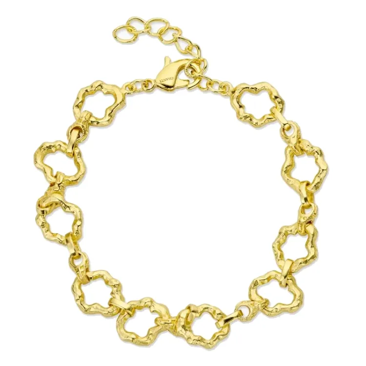armbånd i forgylt messing - Eliné