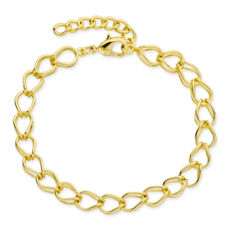 armbånd i forgylt messing - Eliné