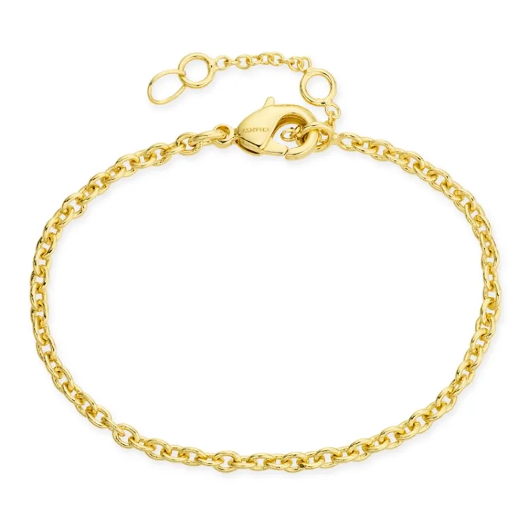 armbånd i forgylt messing - Eliné