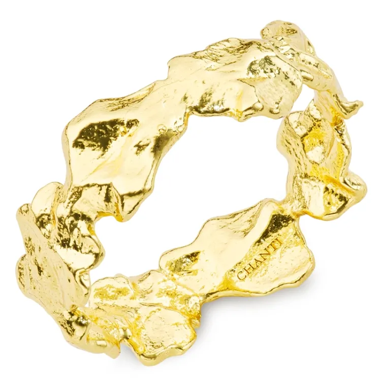 ring i forgylt messing - Eliné