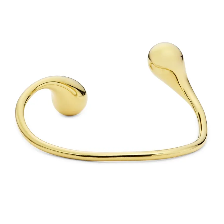 vanntett armring i forgylt stål 59 mm x 13,0 mm  - OCEANA