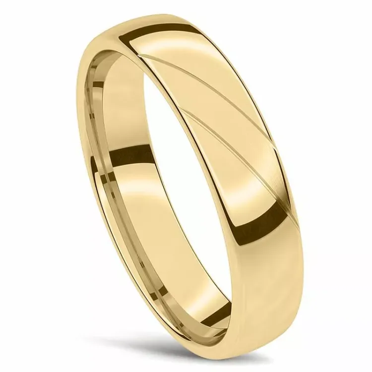 giftering i 14 karat gull