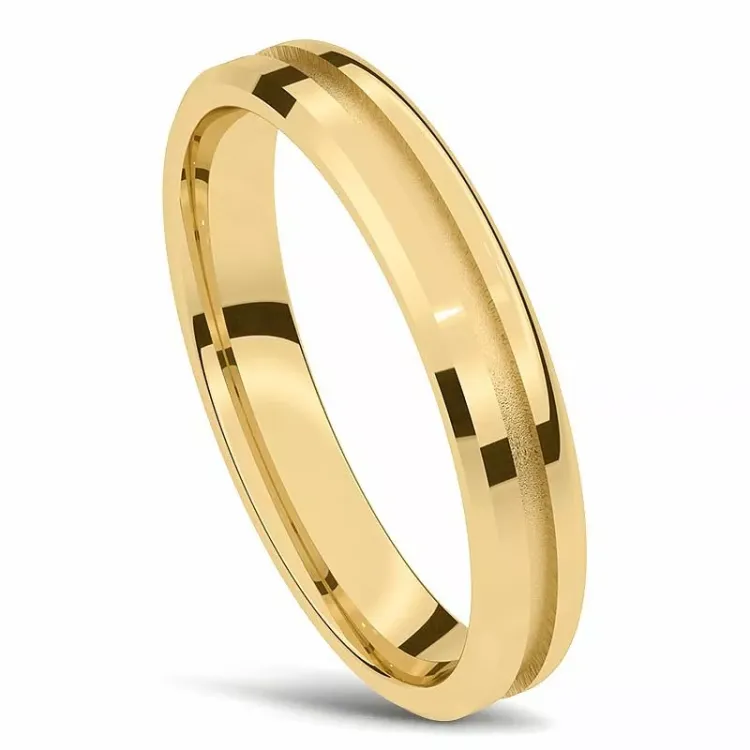 Herrering i 14 karat gull