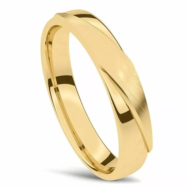 Herrering i 14 karat gull