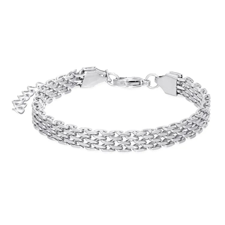 vanntett armbånd i stål  x 6 mm  - OCEANA